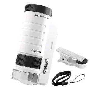 Children's Handheld Microscope 60X-120X