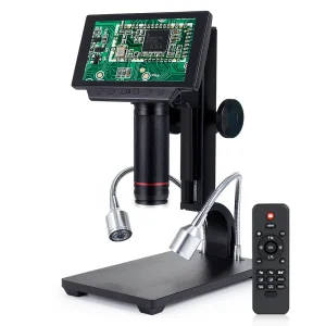 Andonstar ADSM302 microscope in use
