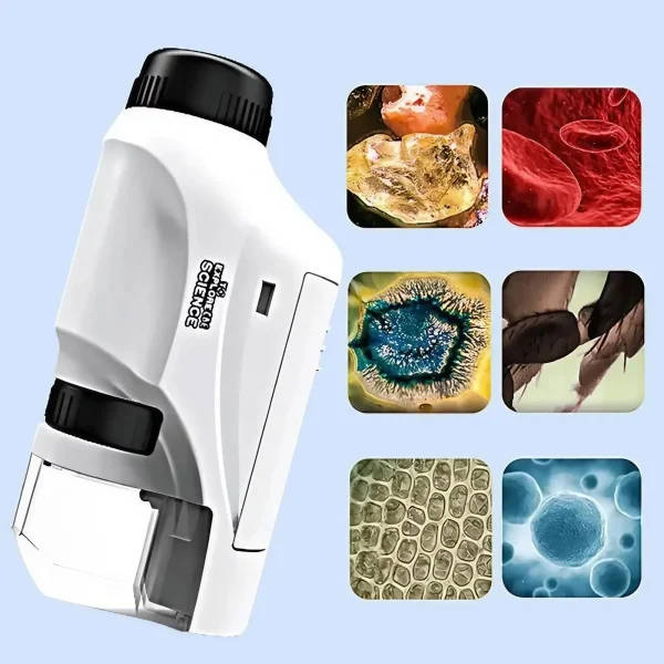 Mini Pocket Microscope: Mini Led Light | Pocket Light | Mini Pocket Light