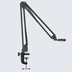 Flexible Microscope Arm Stand: Adjustable Metal Bracket for DM4 DM7 DM9 MS1