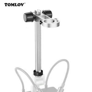 TOMLOV Digital Microscope Stand BR01: Adjustable Holder and Desktop Support Bracket for Digital Microscopes