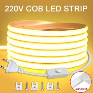 COB LED Strip 220V Waterproof