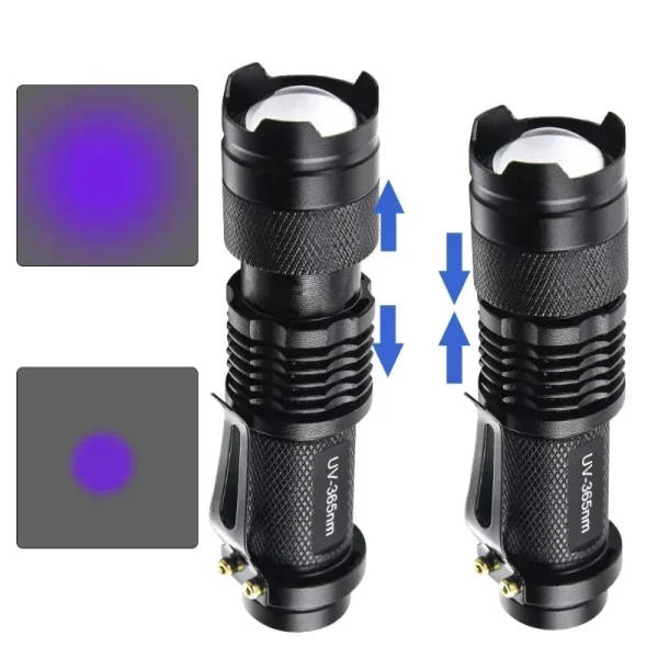 UV Flashlight LED Ultraviolet Torch - Image 6