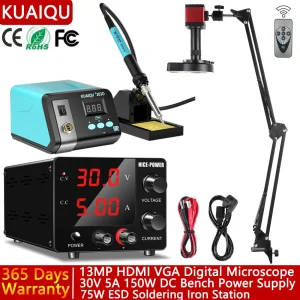 Soldering Microscope Set With HDMI Digital Microscope