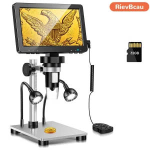 Digital Microscope 1200x With USB and 10 LED Lights