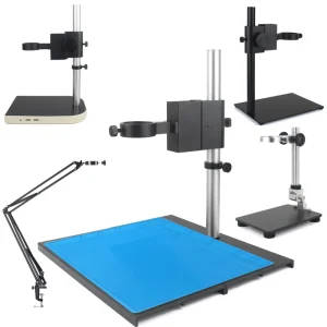 Microscope Stand Aluminium Alloy Adjustable Focusing Bracket