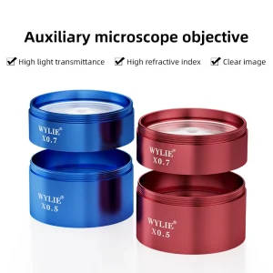 Auxiliary Microscope Objective Lens