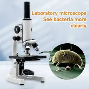 Monocular Optical Microscope 64X-2400X