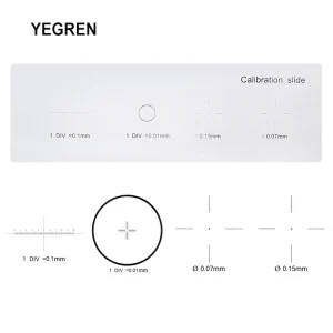 Stage Micrometer Calibration Slide Ruler