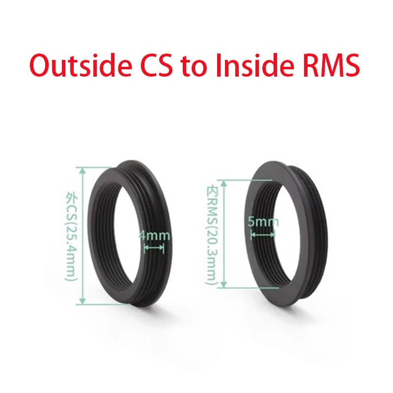 RMS CS M25 M26 M27 M40 M42 Thread Adapter Rings for Nikon, Zeiss, Mitutoyo Microscopes These microscope objective adapter rings are made from anodised aluminium for durability and compatibility with Nikon, Zeiss, and Mitutoyo microscopes. These microscope objective adapter rings are made from anodised aluminium for durability and compatibility with Nikon, Zeiss, and Mitutoyo microscopes. RMS CS M25 M26 M27 M40 M42 Thread Adapter Rings for Nikon, Zeiss, Mitutoyo Microscopes - Image 6