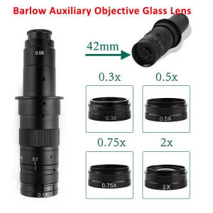 Barlow Lens 42mm for Industrial Microscopes