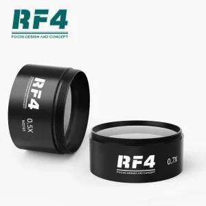 Microscope Auxiliary Lens RF4 WD165 for Stereo Zoom