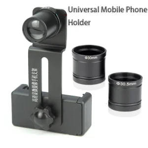 Microscope Phone Clip With 12.5X/16X Eyepiece Lens