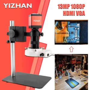 Handheld Digital Microscope 13MP HDMI 130X Zoom