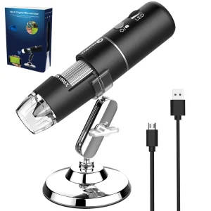 Wireless Digital Microscope: Handheld USB HD Inspection Camera