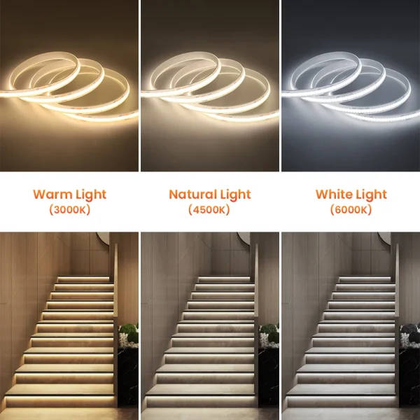 IP68 Waterproof COB LED Strip Light - Image 3