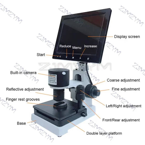 Lcd Microscope Digit Digital Microscope: Lcd Digital Microscope | Microscope With Display ...