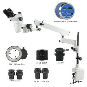 Trinocular Microscope With 4K UHD Camera