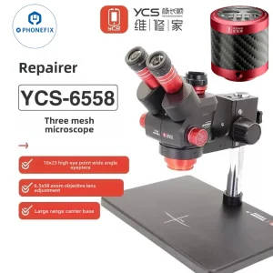 Trinocular Stereo Microscope YCS-6558 Ultra HD 4K