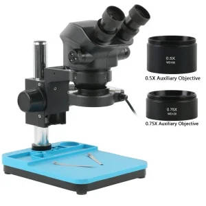 Industrial Lab 7X-50X Continuous Zoom Stereo Microscope