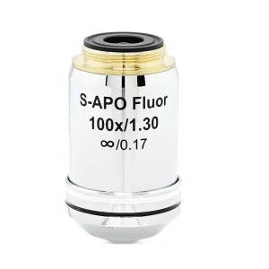 100X Fluorescence Semi-Apochromatic Infinity Microscope Objective Lens