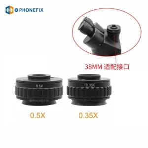 C-Mount Lens Adapter for Trinocular Stereo Microscopes