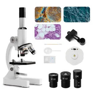 Monocular Biological Microscope 40X-2400X