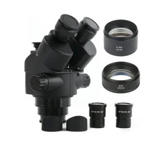 Eakins Stereo Trinocular Microscope 3.5X-90X
