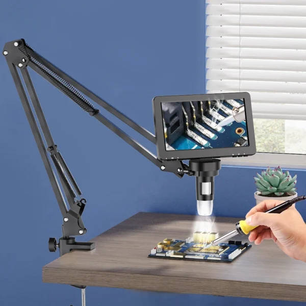 Flexible Microscope Arm Stand: Compound Microscope | Digital Microscope