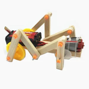 STEM Physics Assembling DIY Kit: Educational Robot Spider Science Experiment Kit