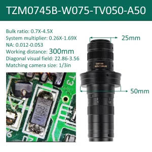 Microscope Lens TZM0745B 150x