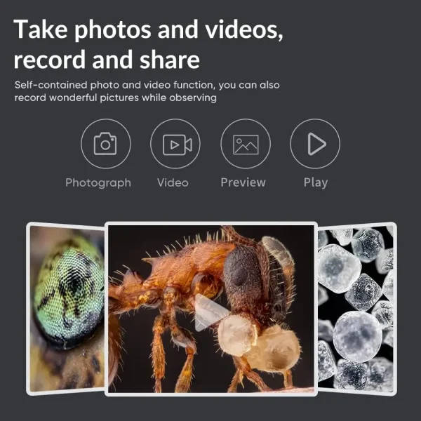 Digital Microscope: 32GB SD Card | High Definition | Handheld