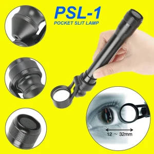 Handheld LED Slit Lamp Microscope for Vets