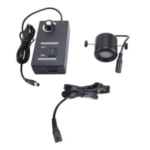 LED Oblique Illumination Universal Upper Light Source Stereo Microscope: 5W White Light Auxiliary Light Source