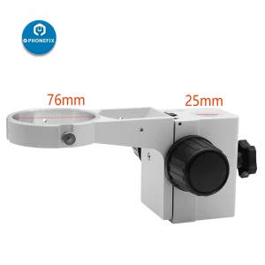 76mm Zoom Stereo Microscope Trinocular Head Bracket