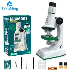 Children's Microscope Kit With LED Light