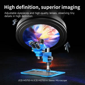 Stereo Trinocular Microscope for Soldering