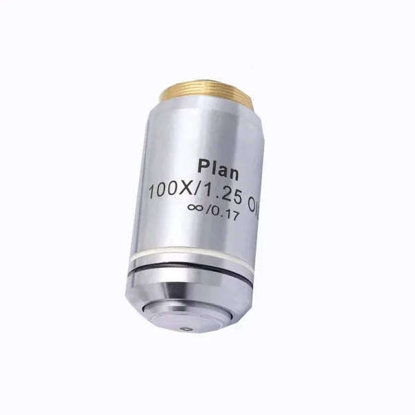 Olympus Microscope Objective Lens: 4X 10X 20X 40X 60X 100X Plan ...