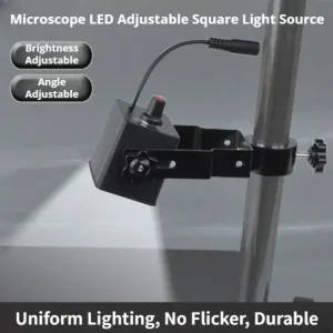 Industrial Stereo Microscope LED Adjustable Side Light: A Reliable Auxiliary Lamp for Lab Work