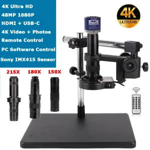 4K Digital Microscope With 48MP Camera