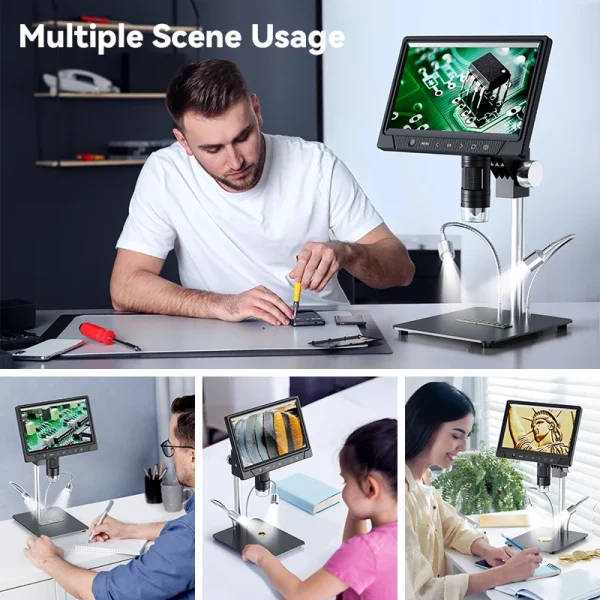 Anesok 2000X Digital Microscope: Usb Microscope | Handheld Digital ...