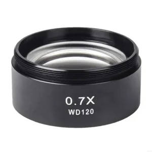 D84F Stereo Microscope Objective Lens 0.7X Barlow Lens 48mm Thread