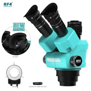 RF4 Triocular Stereo Microscope