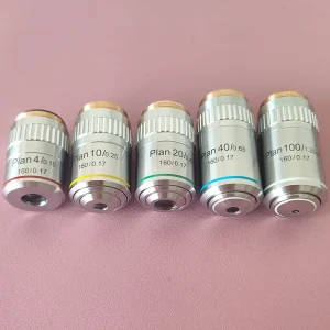195 Plan Achromatic Objective Lens for Biological Microscope