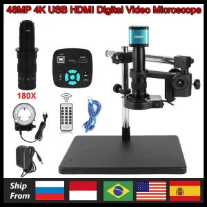 Digital Microscope Camera 48MP 4K HDMI USB