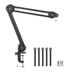 TOMLOV Flexible Arm Digital Microscope Stand: Heavy Duty, Adjustable, and Compatible with DM601 DM201 DM401