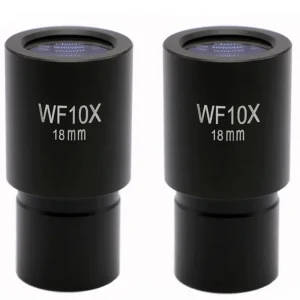 WF10X/18mm Wide Field Microscope Eyepieces 2 Eyepiece Microscope