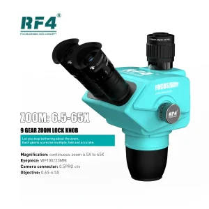 Trinocular Stereo Microscope RF4 6565PRO 6.5-65X Zoom