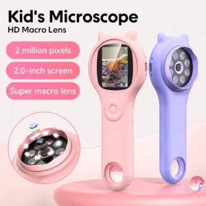 Kids Optical Microscope With LED Light