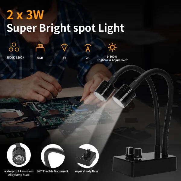 LED Microscope Light Source: Led Light | Usb Light